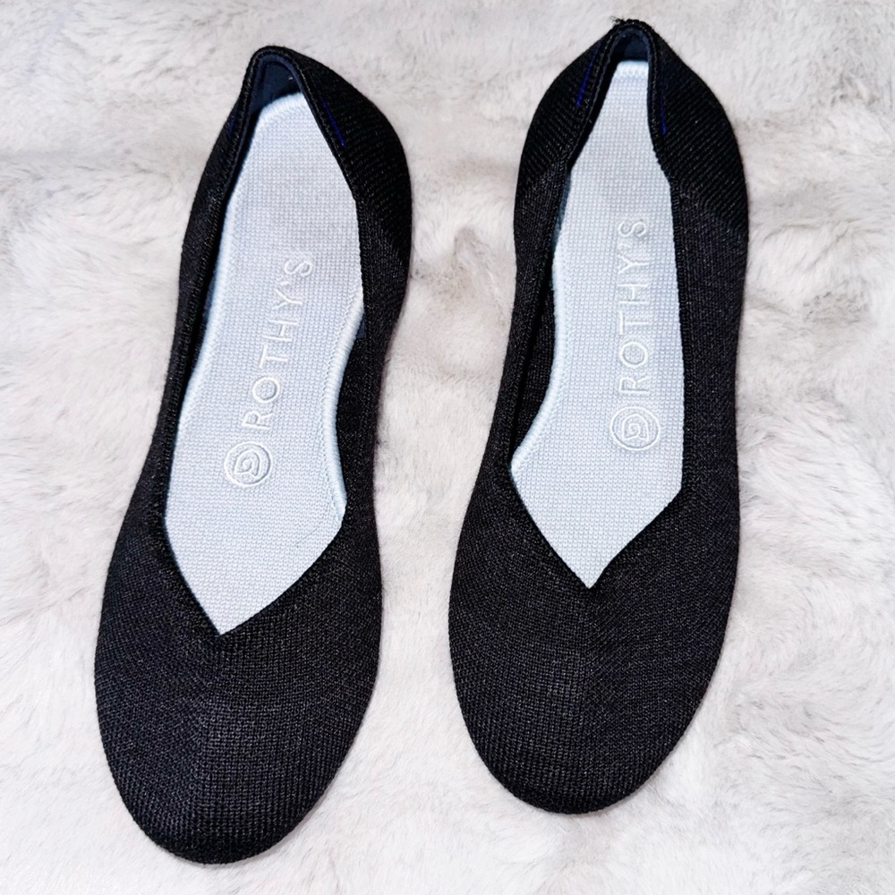 Rothy's Merino Wool Blend Round-Toe Flats Size 6.5